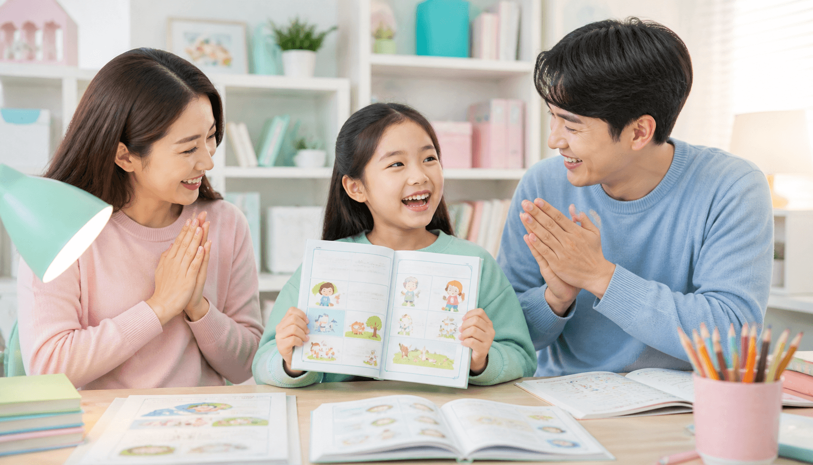파닉스 늦게 시작한 아이의 영어 읽기 실력 향상 전후 비교