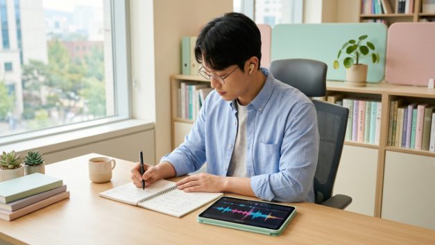 토익 파트3 파트4 공략법 - 업무 환경에서 리스닝 전략 학습 중인 직장인