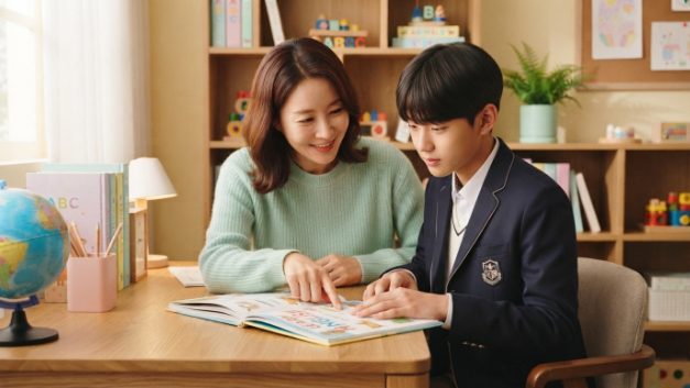 중학생 영어 원인 파악 후 단계별로 함께 공부하는 부모와 아이
